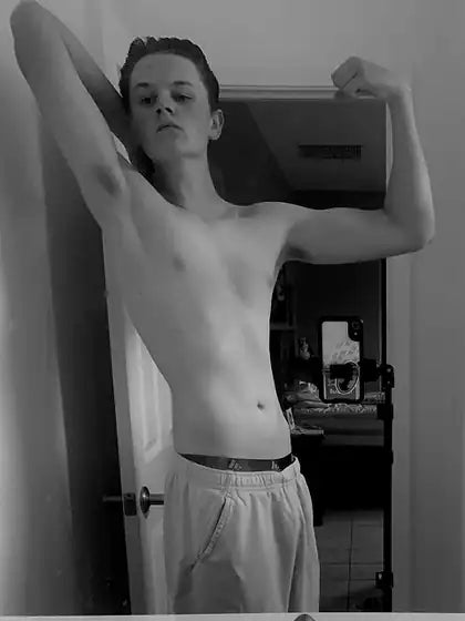 Me at 170 lb after losing the fat